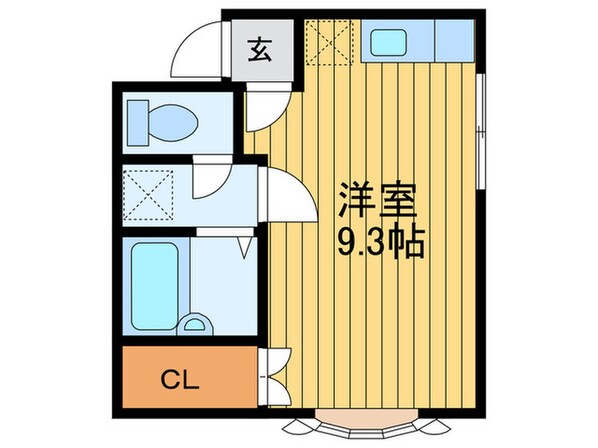 ミモザハウスの物件間取画像